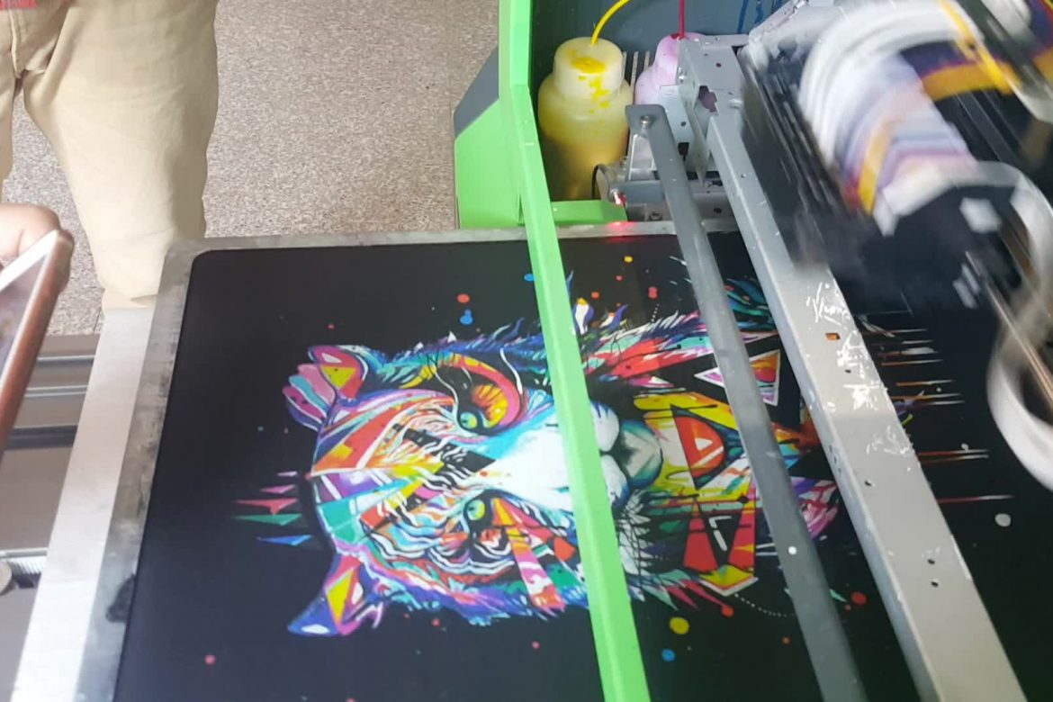 công nghệ in 3D trên vải