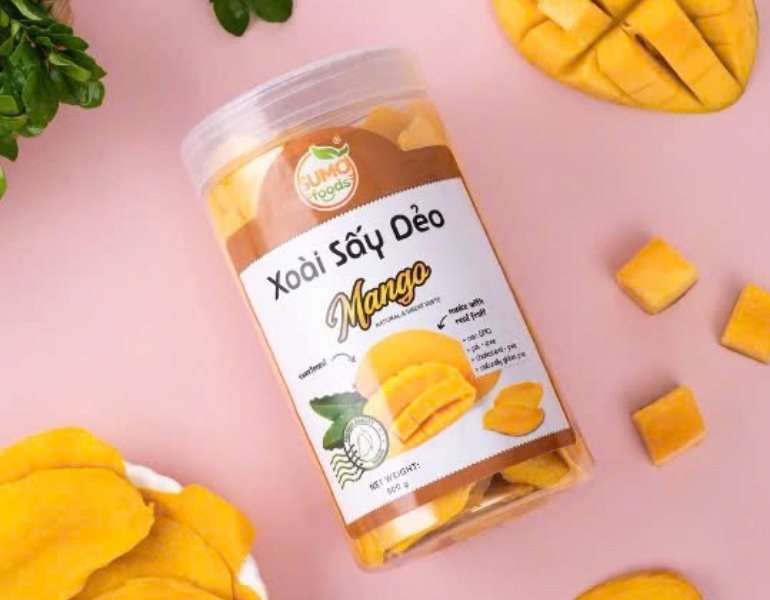 tem trái cây sấy